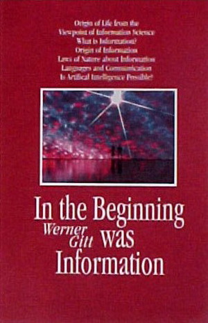 In the Beginning Was Information